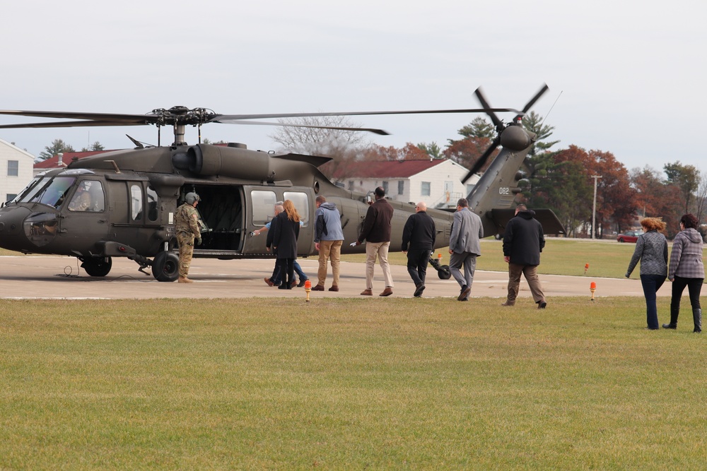 Senate staff delegates visit Fort McCoy to learn more about post