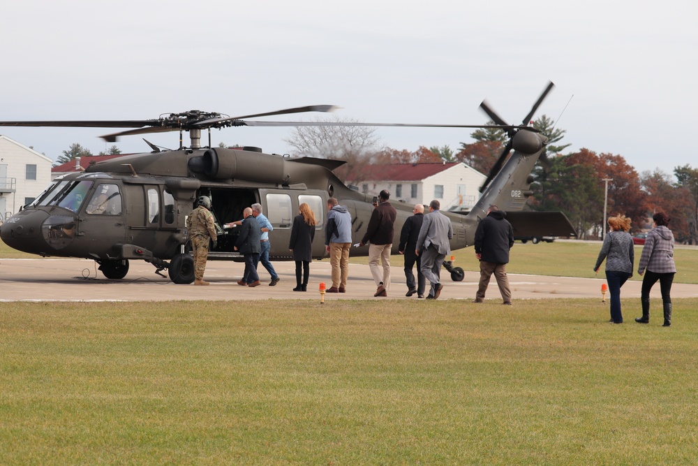 Senate staff delegates visit Fort McCoy to learn more about post