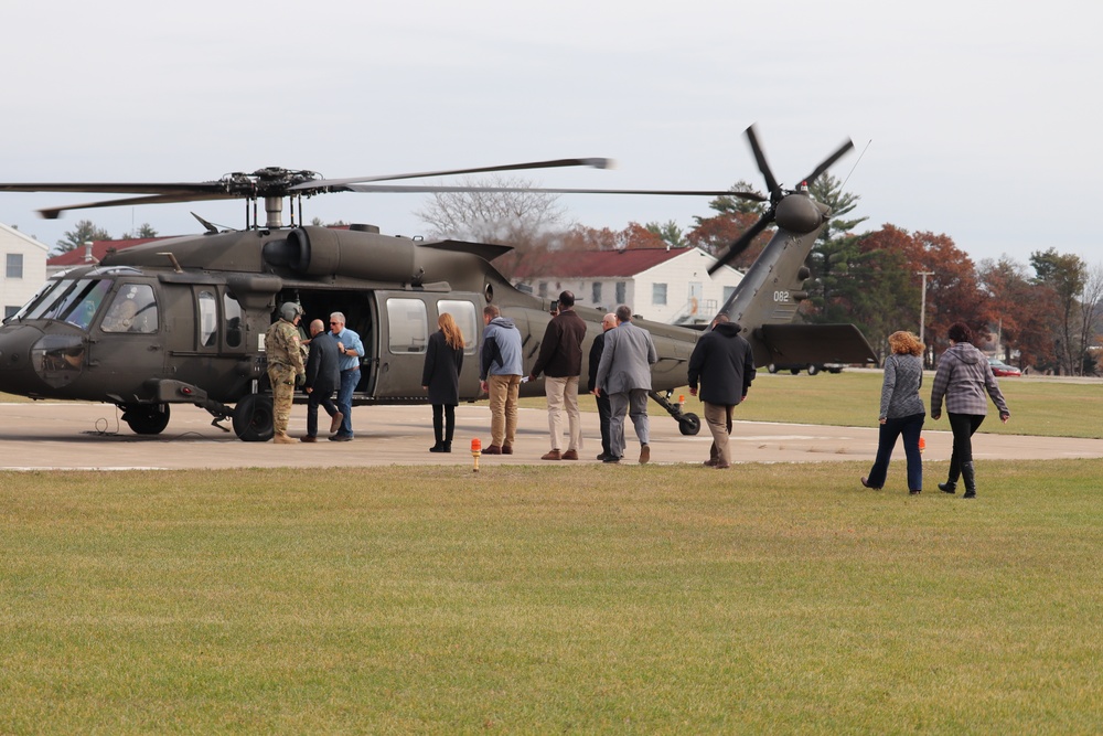 Senate staff delegates visit Fort McCoy to learn more about post