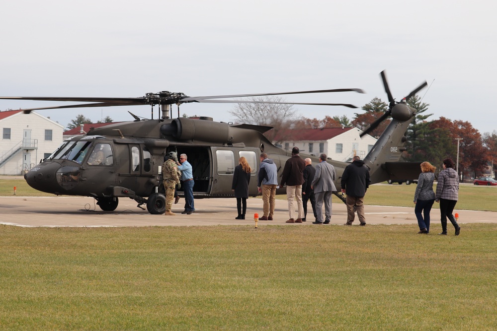 Senate staff delegates visit Fort McCoy to learn more about post