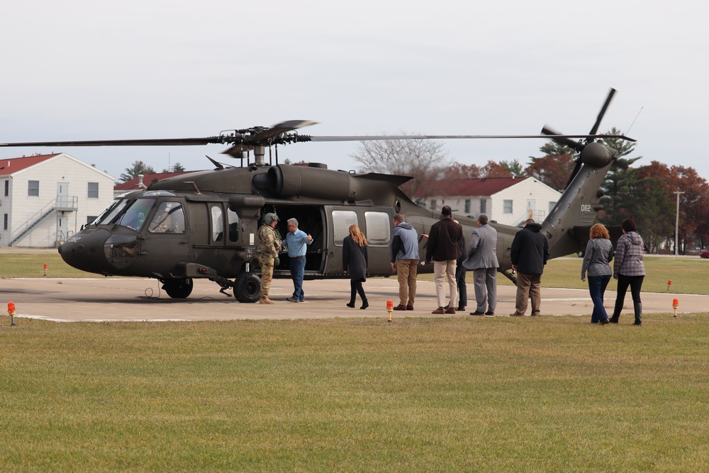 Senate staff delegates visit Fort McCoy to learn more about post