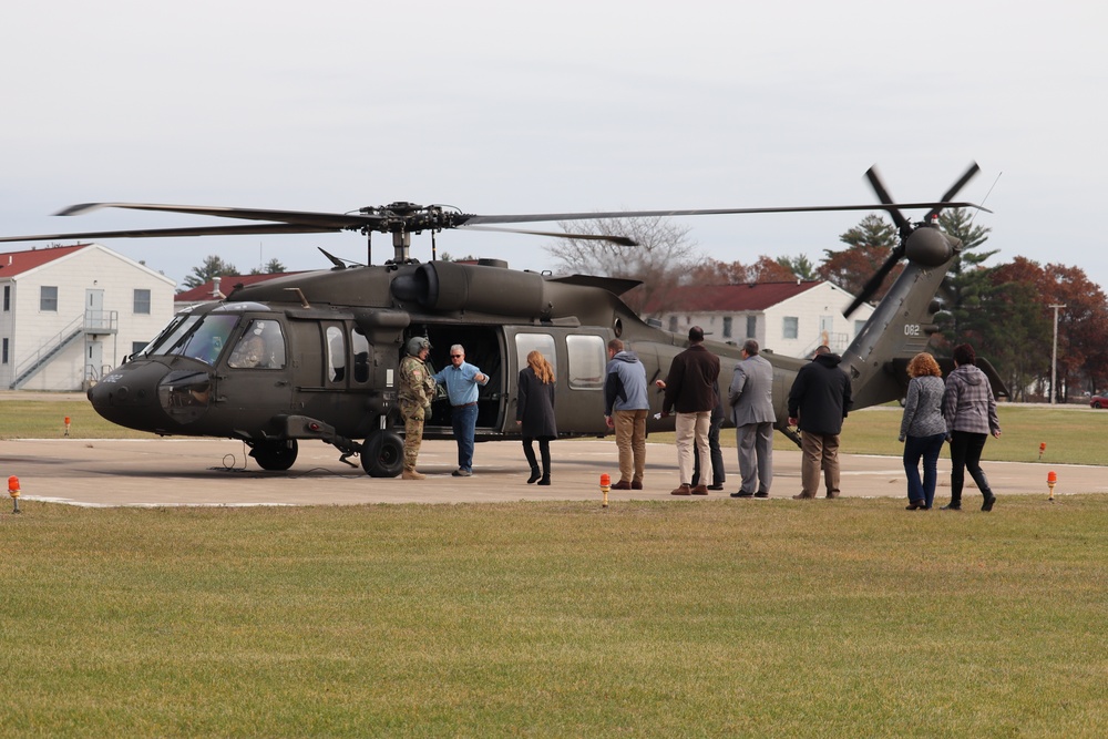 Senate staff delegates visit Fort McCoy to learn more about post