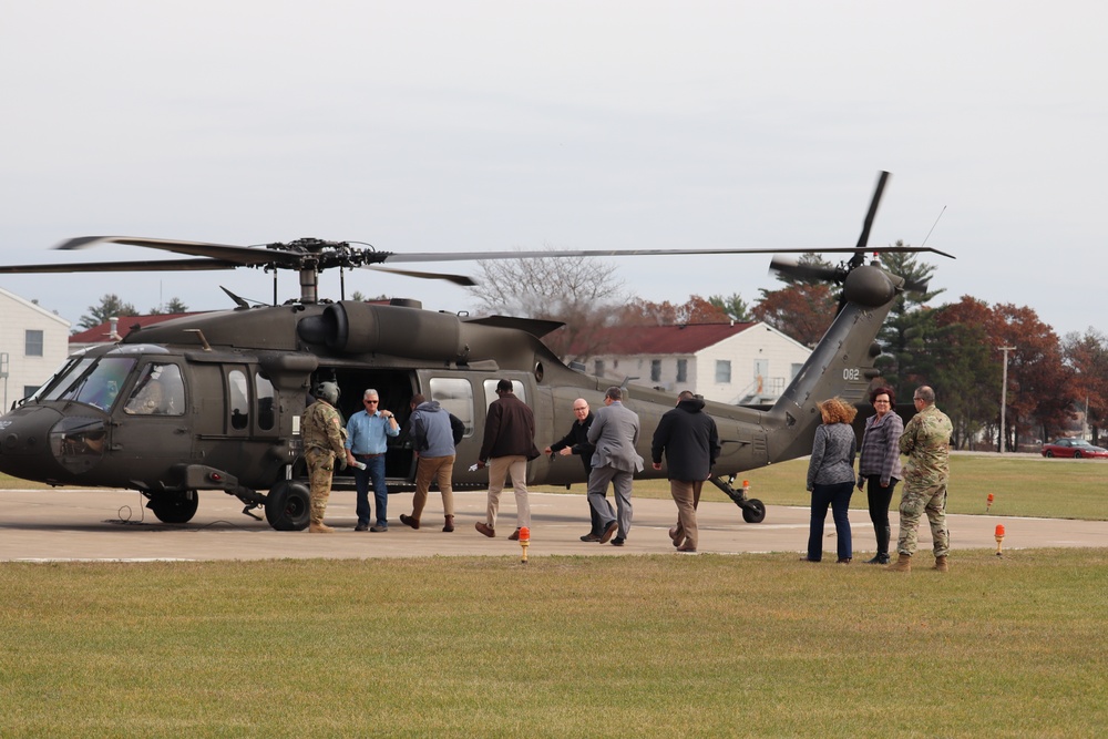 Senate staff delegates visit Fort McCoy to learn more about post