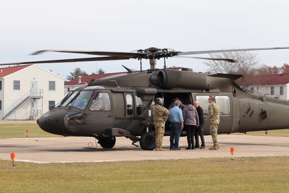 Senate staff delegates visit Fort McCoy to learn more about post