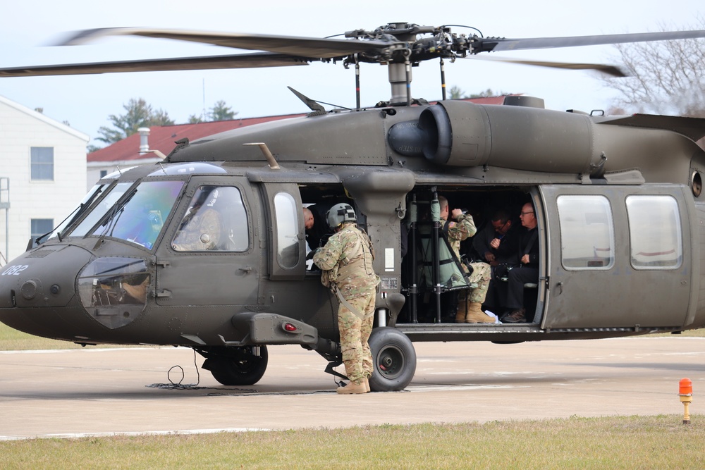 Senate staff delegates visit Fort McCoy to learn more about post