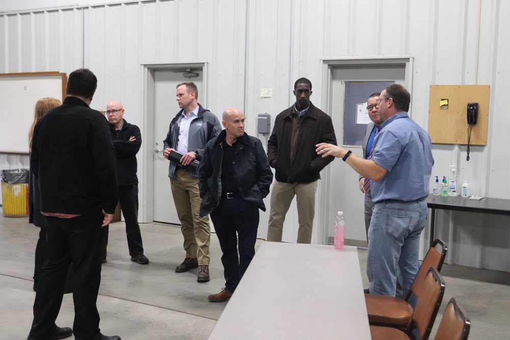 Senate staff delegates visit Fort McCoy to learn more about post