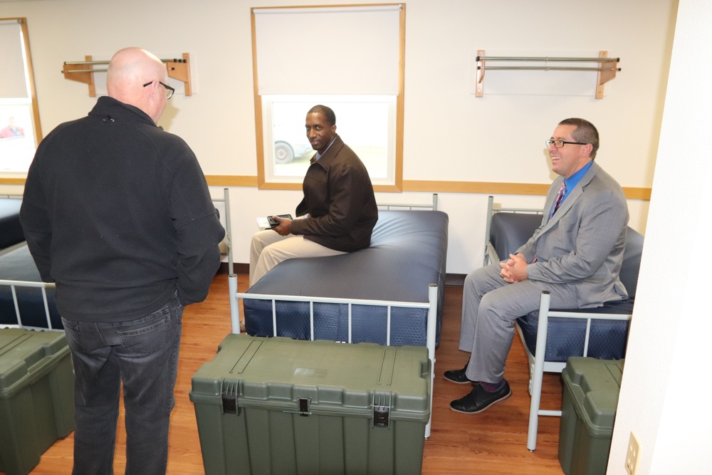 Senate staff delegates visit Fort McCoy to learn more about post