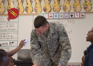 Maxwell-Gunter volunteers teach local youth the importance of financial literacy