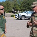 104th Engineer Construction Company install concertina wire
