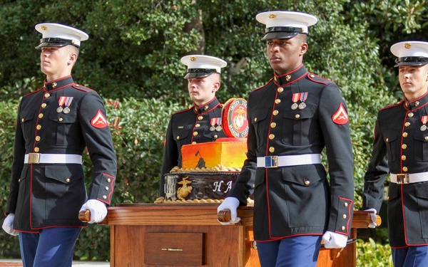 Pentagon Cake Cutting Ceremony