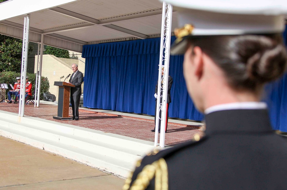 Pentagon Cake Cutting Ceremony