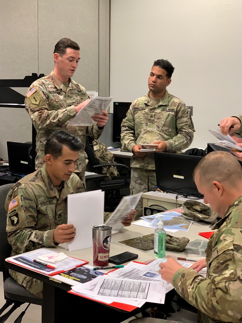 3rd SFAB Advisors instruct JFO-E course at Fort Hood