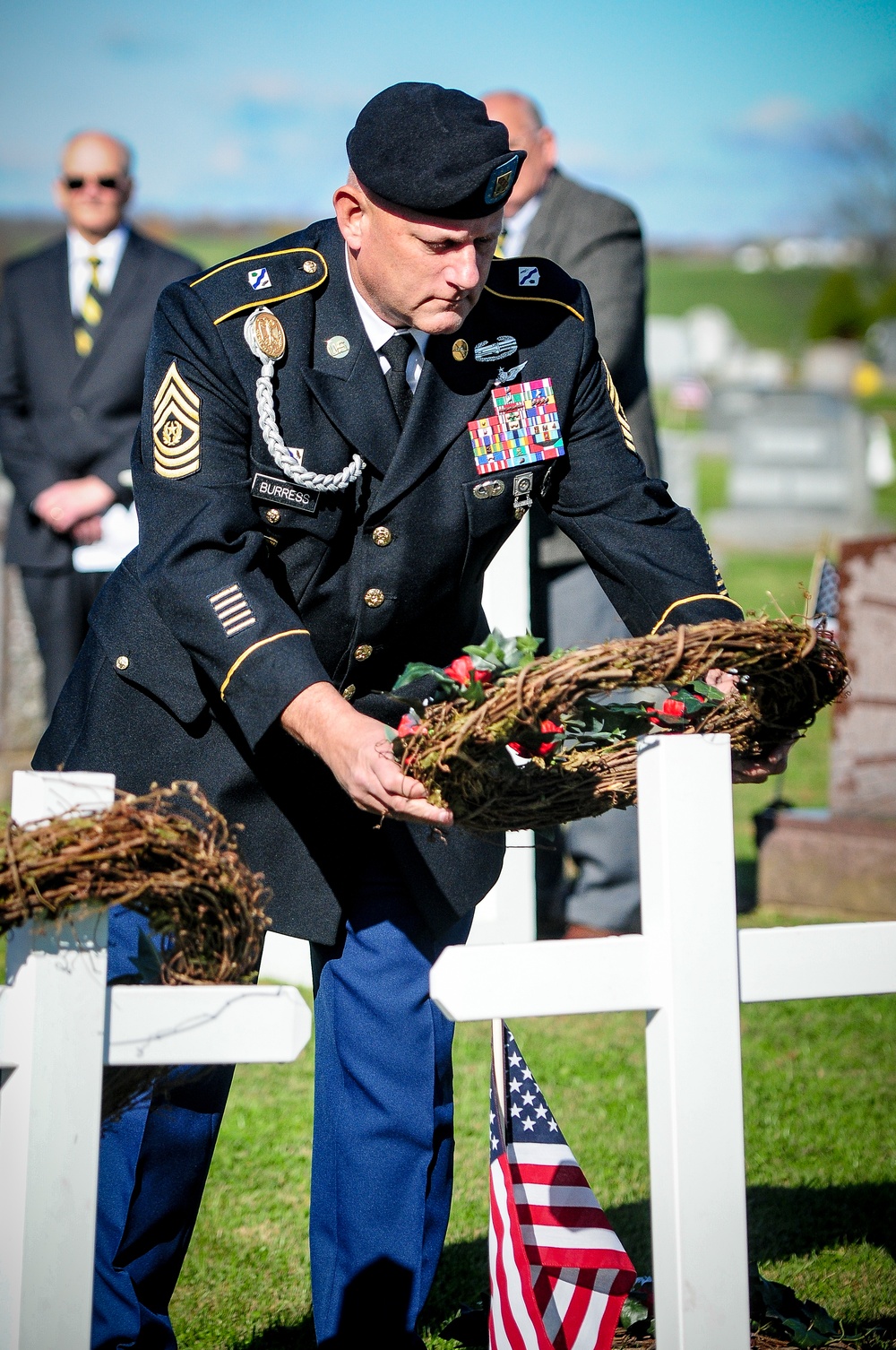 Celebrating Veterans Day: World War I veteran, interred in European cemetery, recently honored in his Ohio hometown