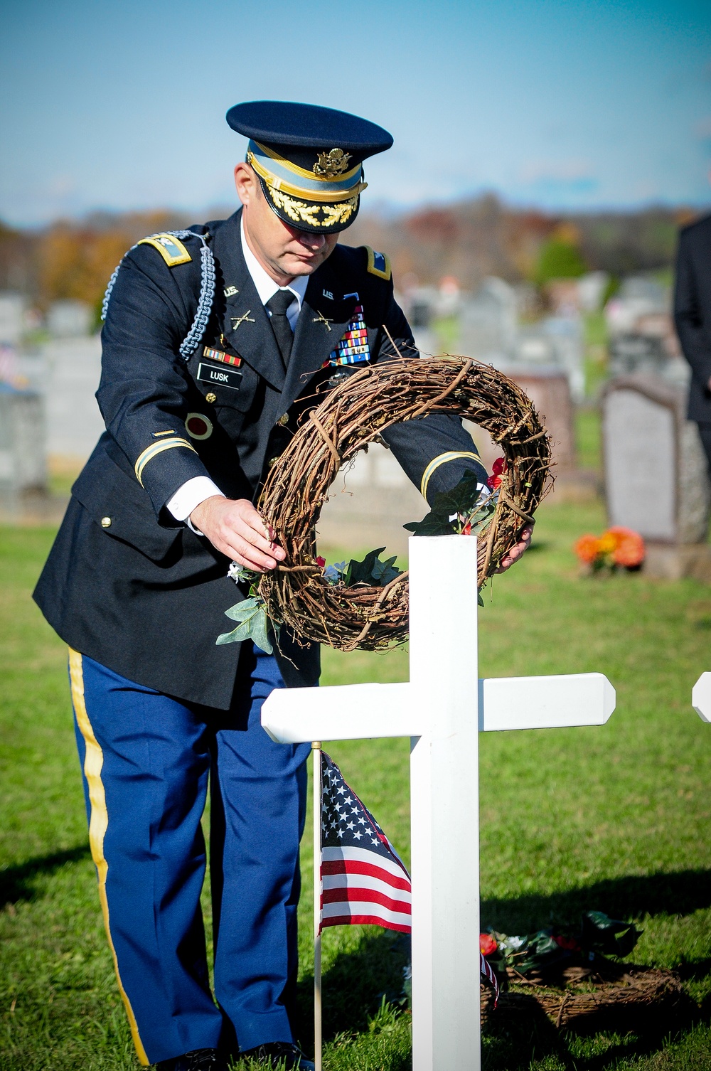 Celebrating Veterans Day: World War I veteran, interred in European cemetery, recently honored in his Ohio hometown