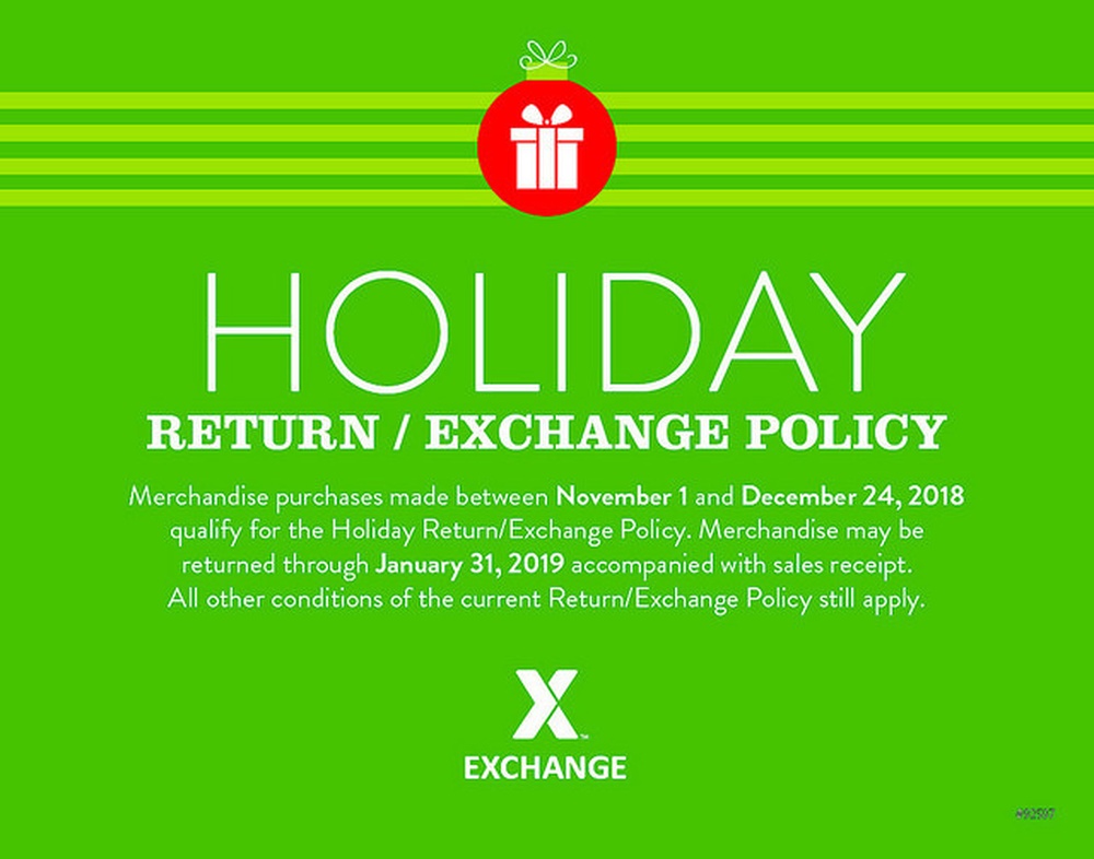 DVIDS News Exchange Extended Holiday Return Policy Offers