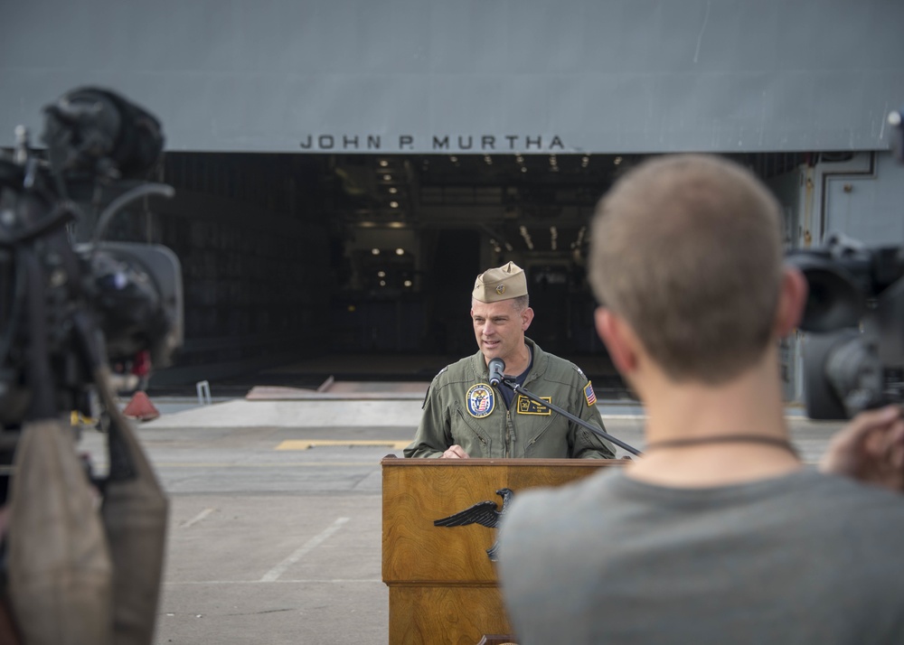 NASA URT Press Conference/JPM Tour