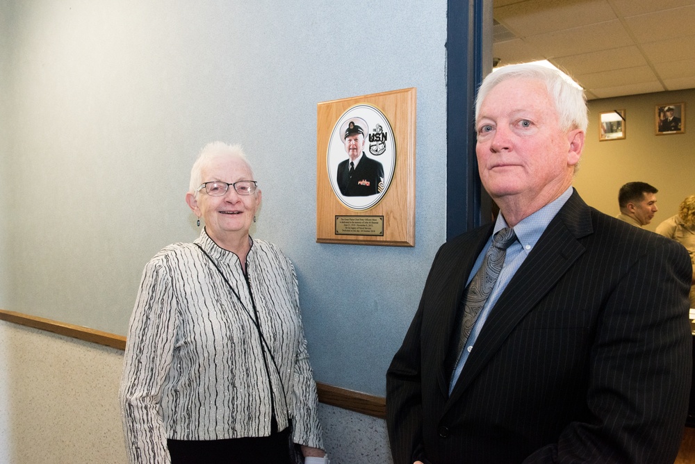 Chief’s Mess dedicated to Navy Veteran