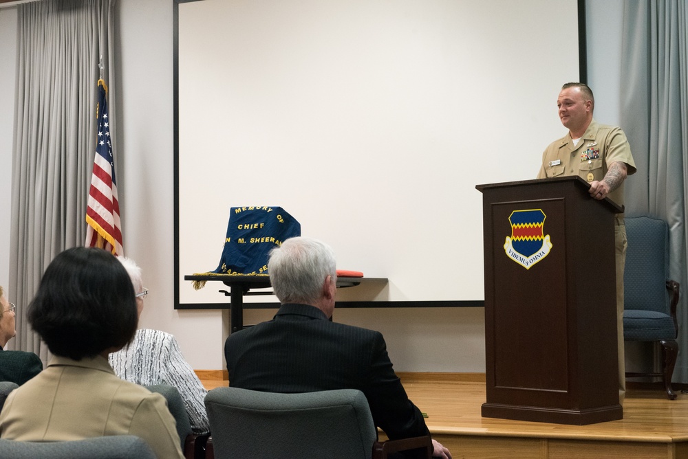 Chief’s Mess dedicated to Navy Veteran