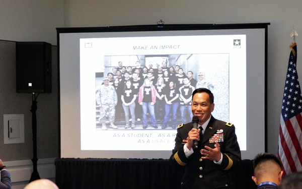 Corps engages college students at STEM conference