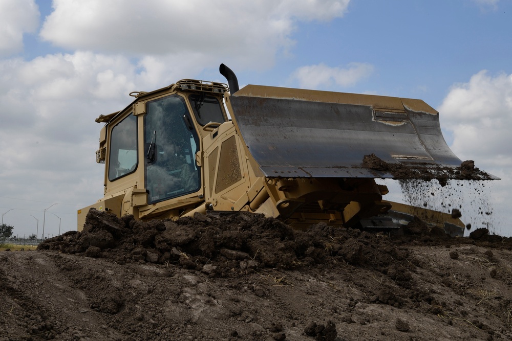 Bulk fuel storage construction