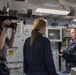GHWB Hosts Media for Sailor for a Day