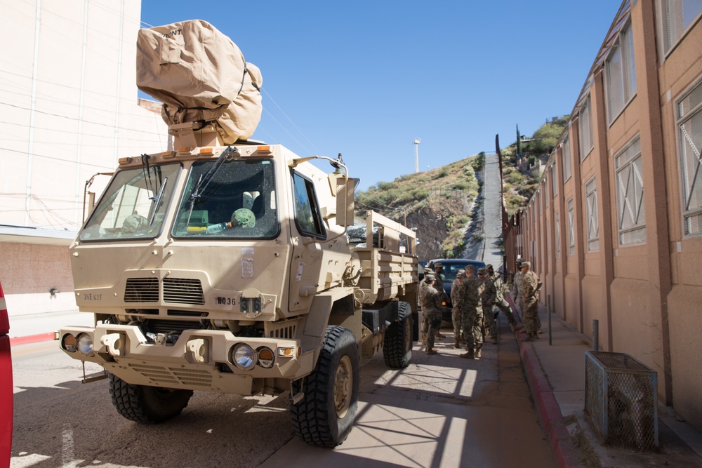 Military Arrives at Nogales DeConcini Port