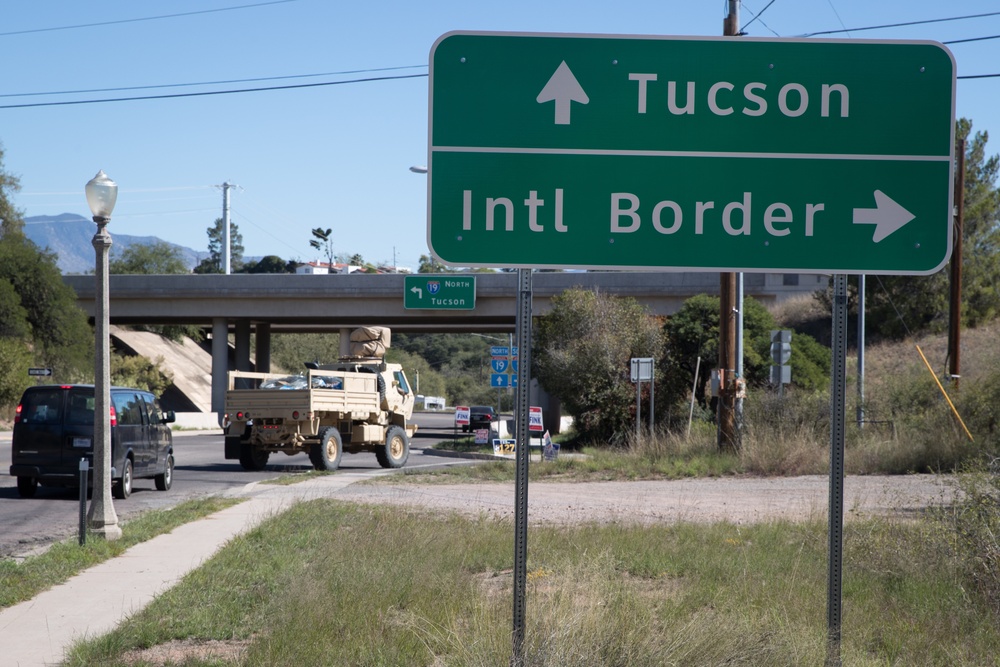 Military Arrives at Nogales DeConcini Port
