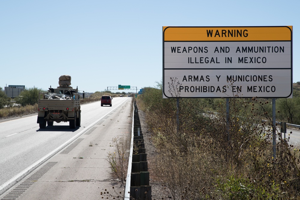 Military Arrives at Nogales DeConcini Port