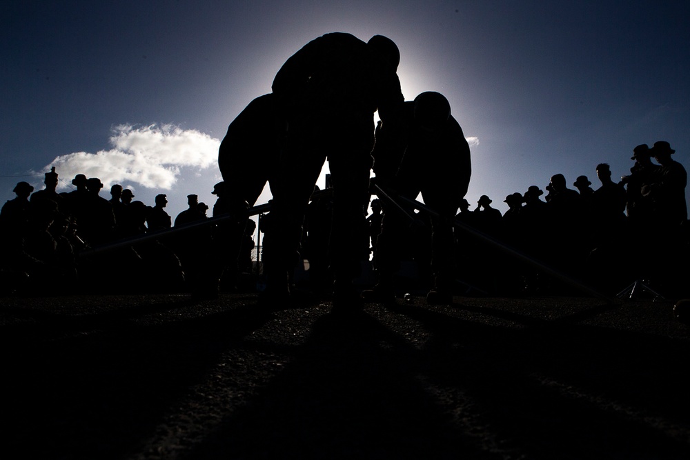 31st MEU, CLB-31 provide muscle for FEMA tent distribution on Tinian