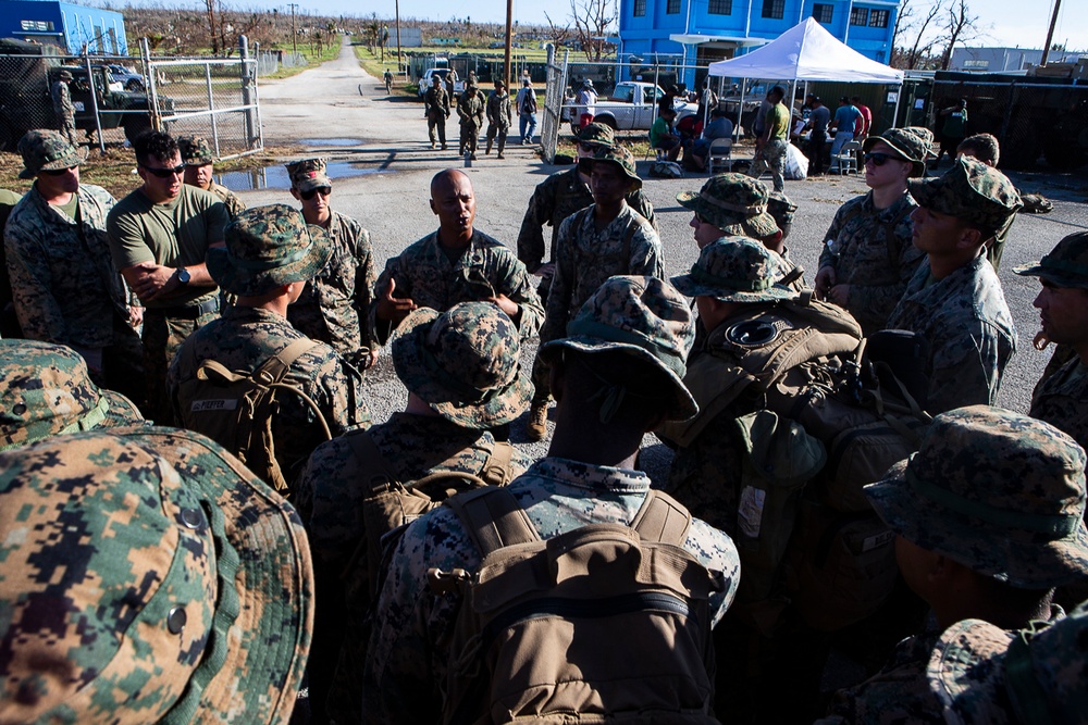 31st MEU, CLB-31 provide muscle for FEMA tent distribution on Tinian