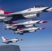 Refueling the Thunderbirds