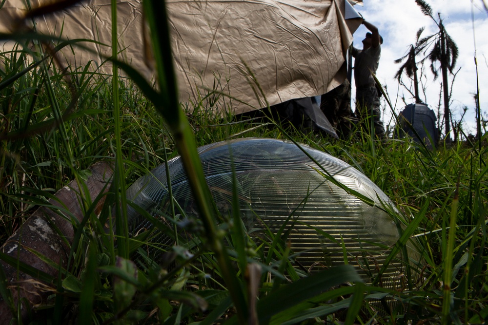 31st MEU, CLB-31 provide muscle for FEMA tent distribution on Tinian