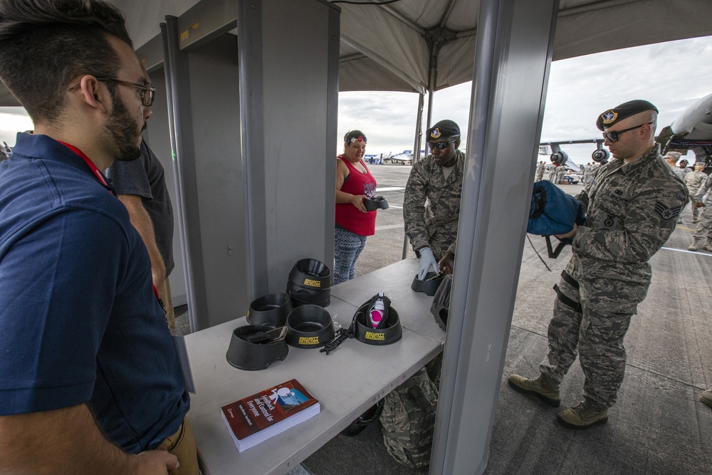 514th Security Forces guard air show