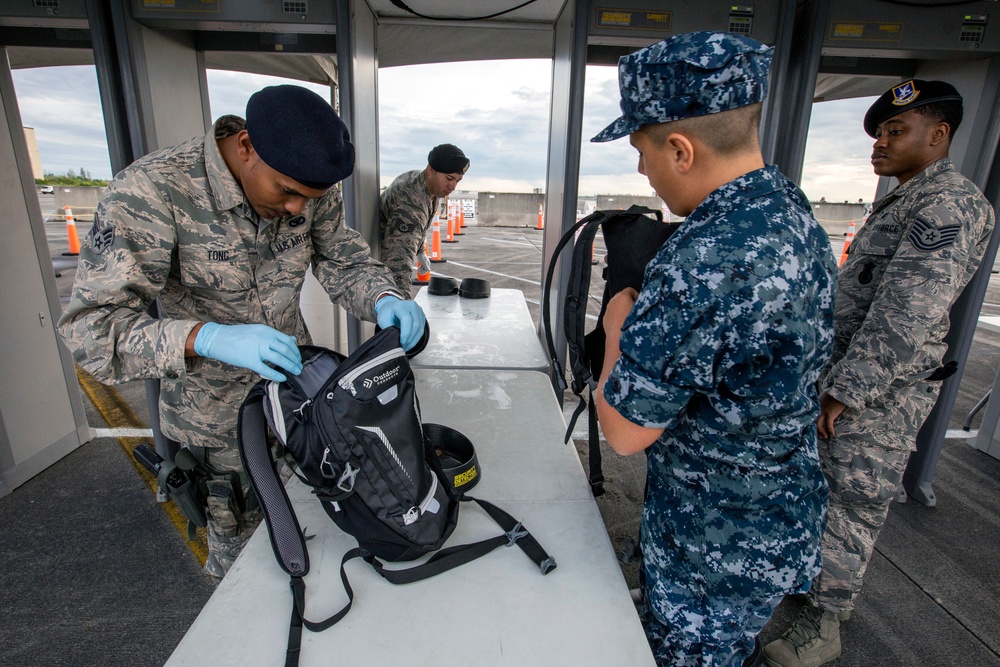 514th Security Forces guard air show