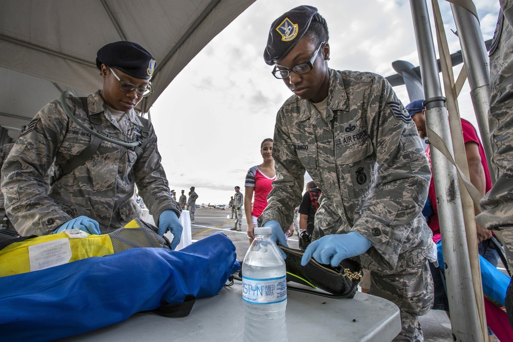 514th Security Forces guard air show