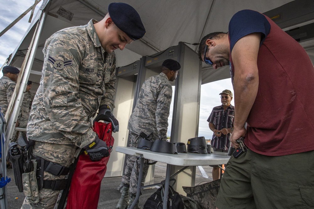 514th Security Forces guard air show