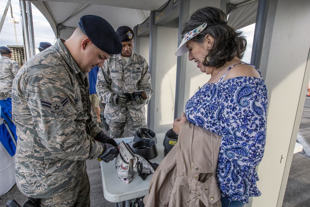 514th Security Forces guard air show