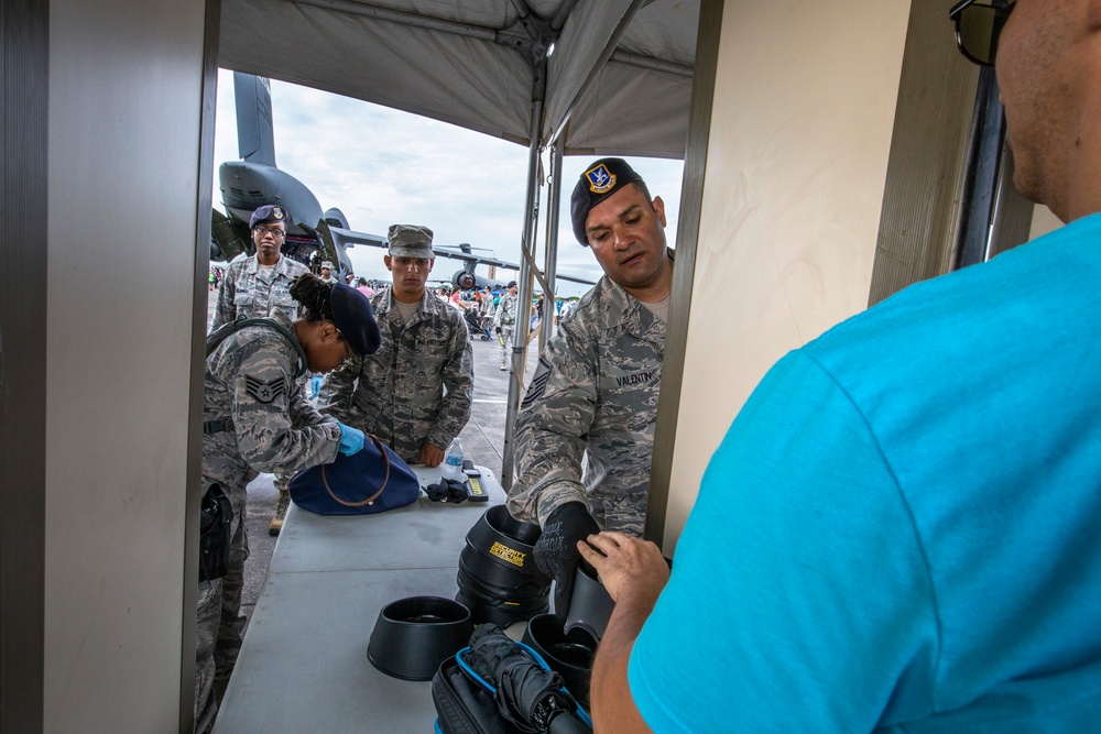 514th Security Forces guard air show