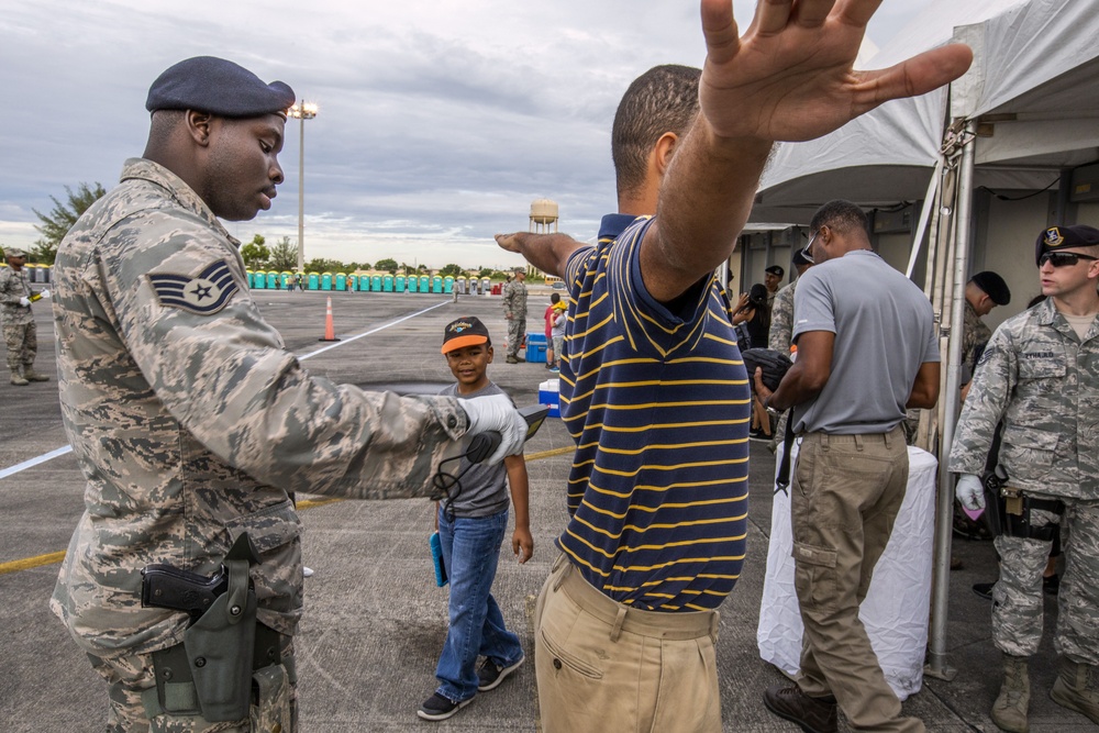 514th Security Forces guard air show