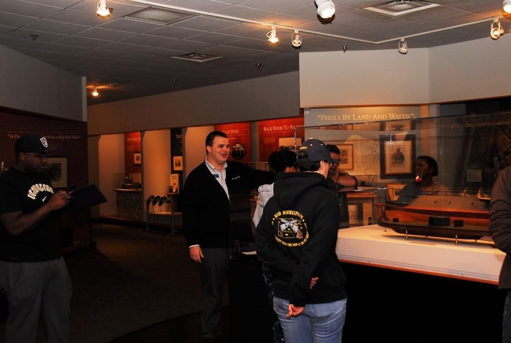 Naval Museum hosts a guided tour