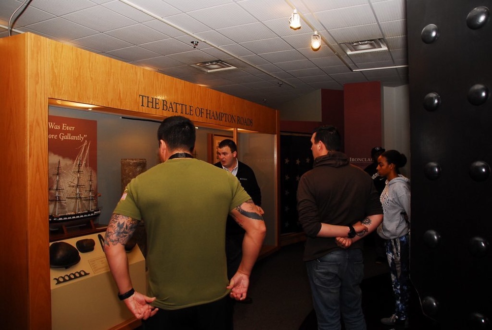 Naval Museum hosts a guided tour