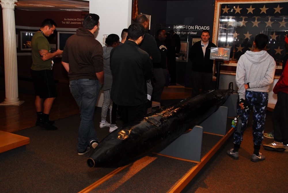 Naval Museum hosts a guided tour