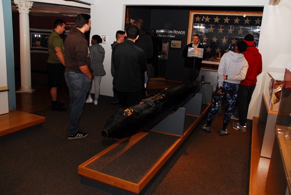 Naval Museum hosts a guided tour