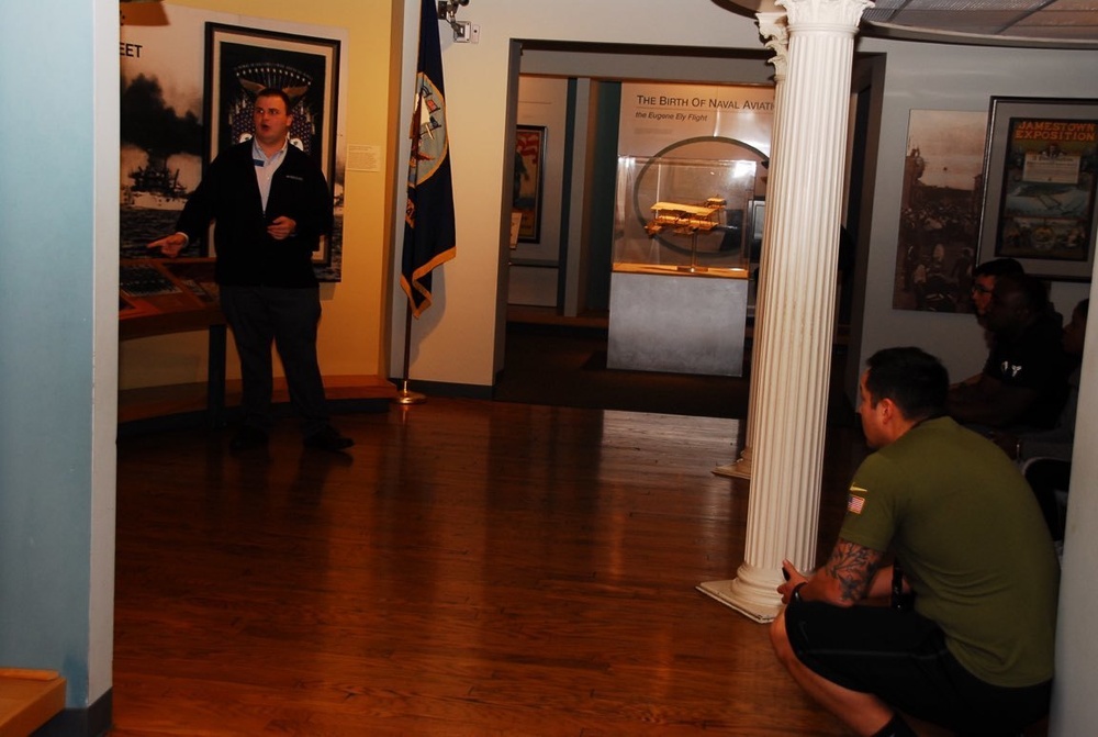 Naval Museum hosts a guided tour