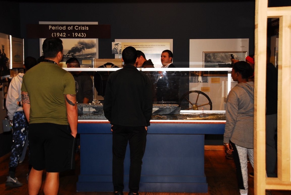 Naval Museum hosts a guided tour