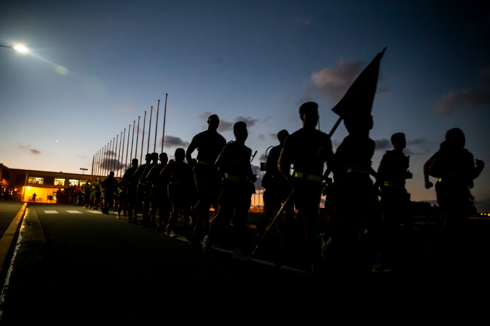 MCB Butler, Headquarters and Support Battalion Motivation Run