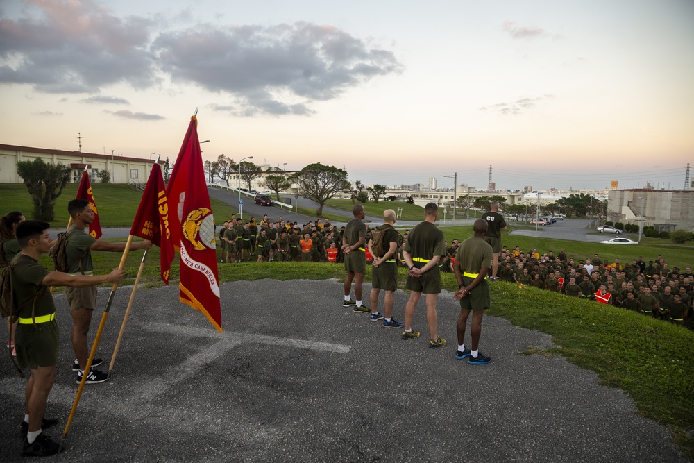 MCB Butler, Headquarters and Support Battalion Motivation Run