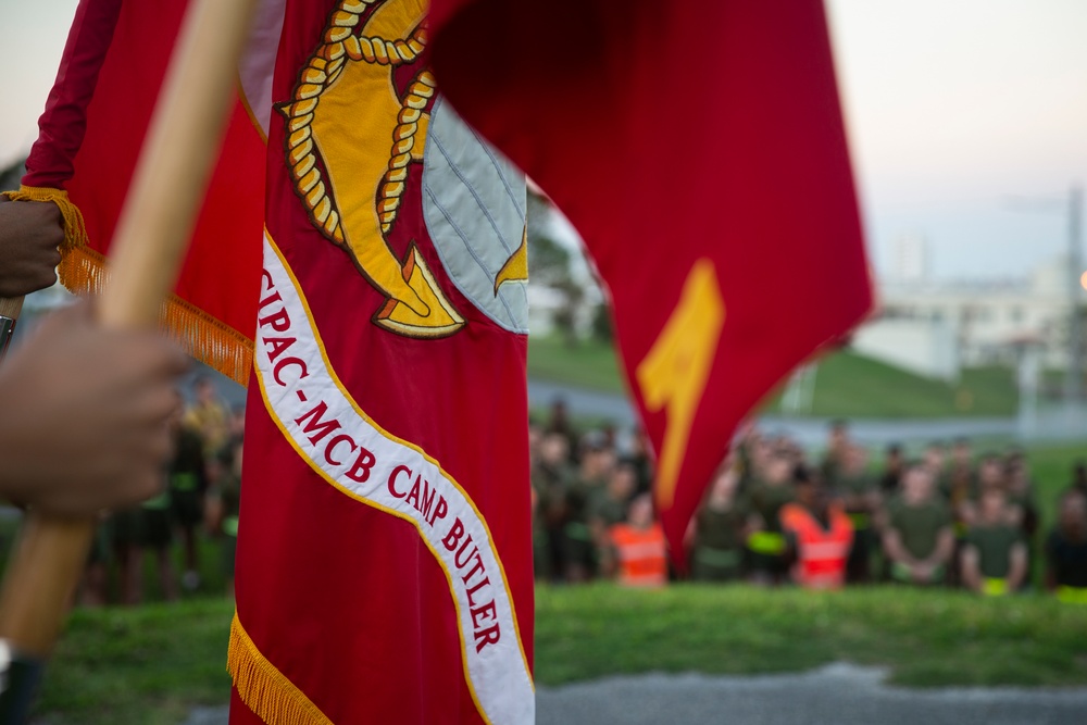 MCB Butler, Headquarters and Support Battalion Motivation Run