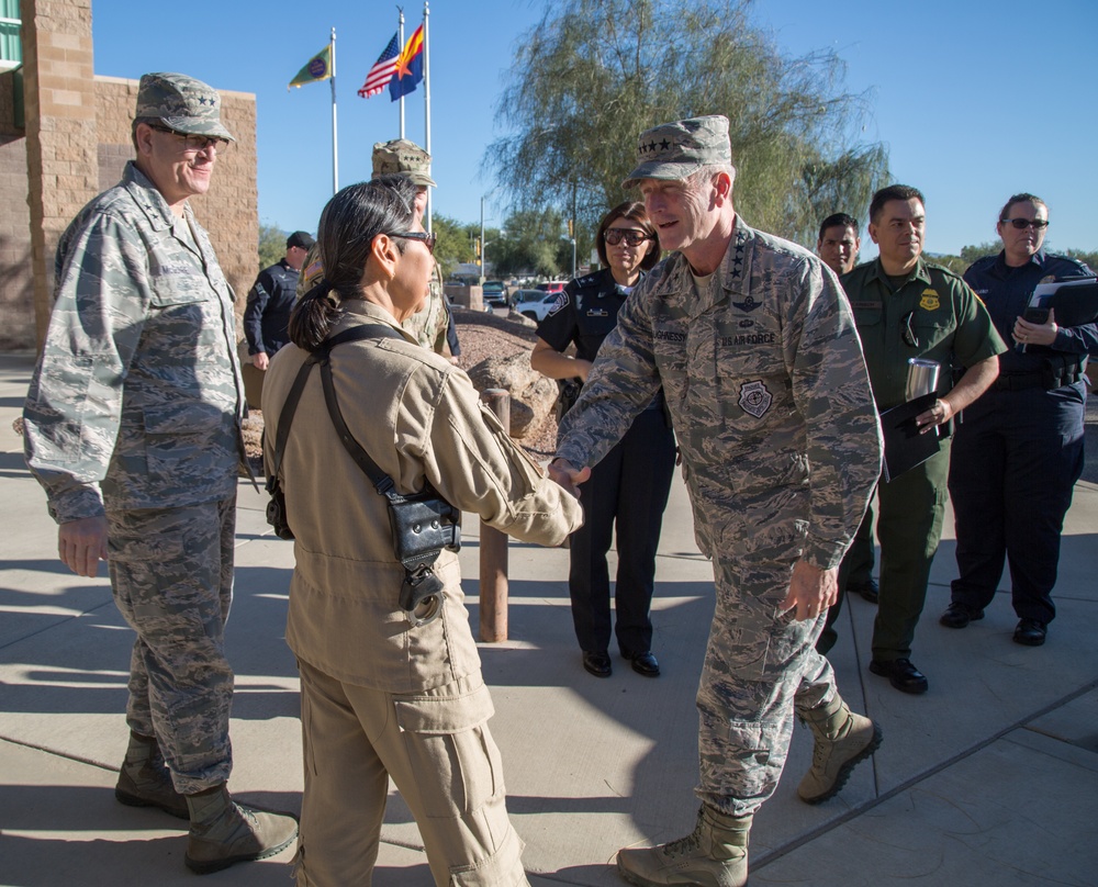 Gen. O'Shaugnessy visits Southwest Border