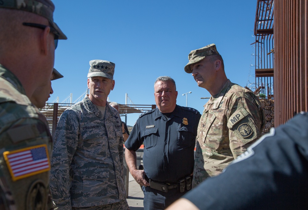 Gen. O'Shaugnessy visits Southwest Border